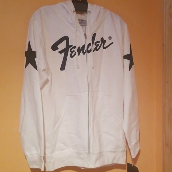 fender zip up hoodie